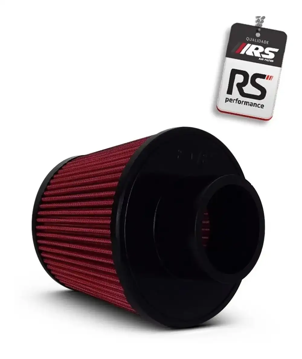 Filtro De Ar Esportivo Duplo Fluxo 2,5 Polegadas Cone
