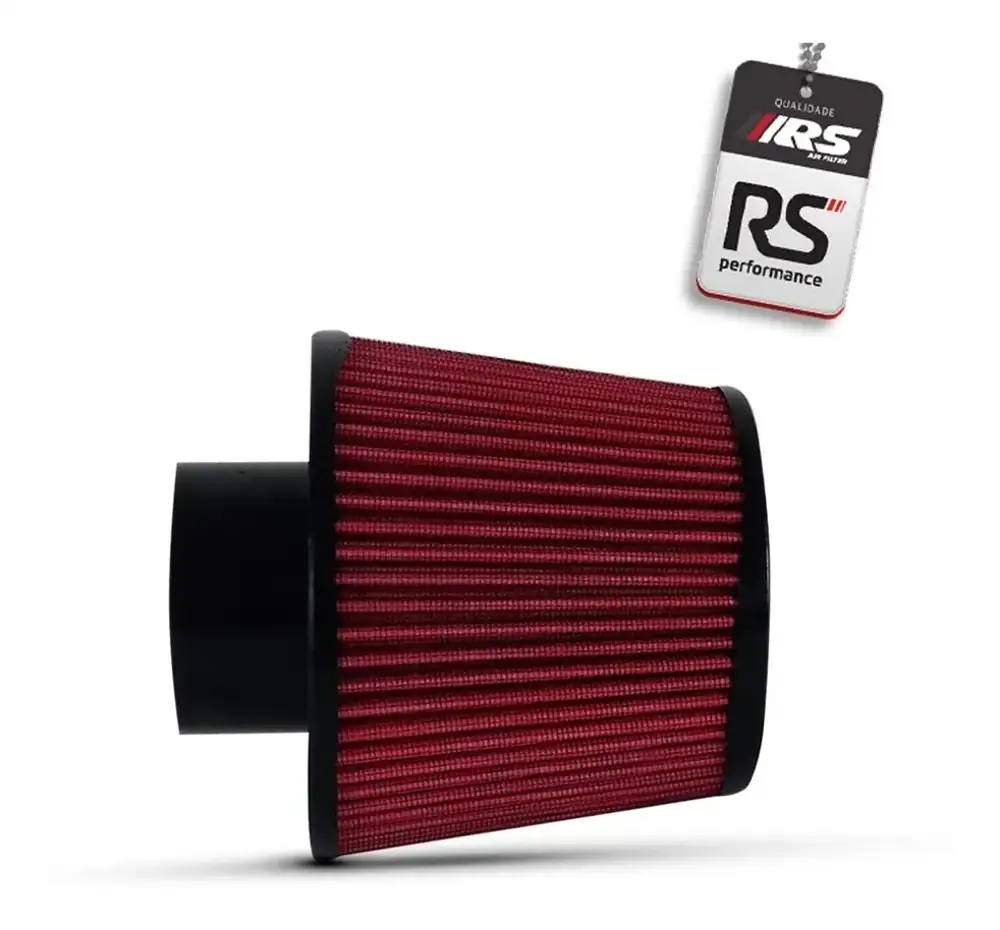 Filtro De Ar Esportivo Duplo Fluxo 2,5 Polegadas Cone