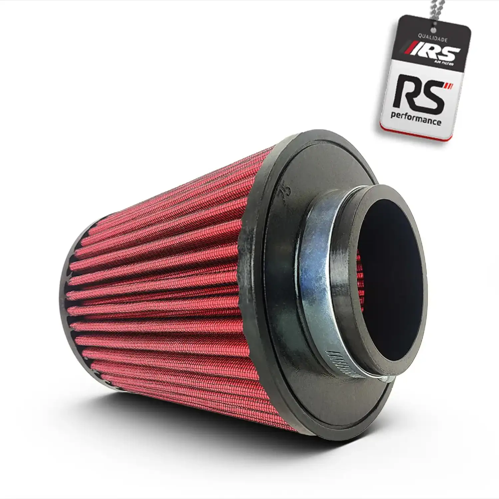 Filtro De Ar Esportivo Duplo Fluxo Rsd75150 Vermelho