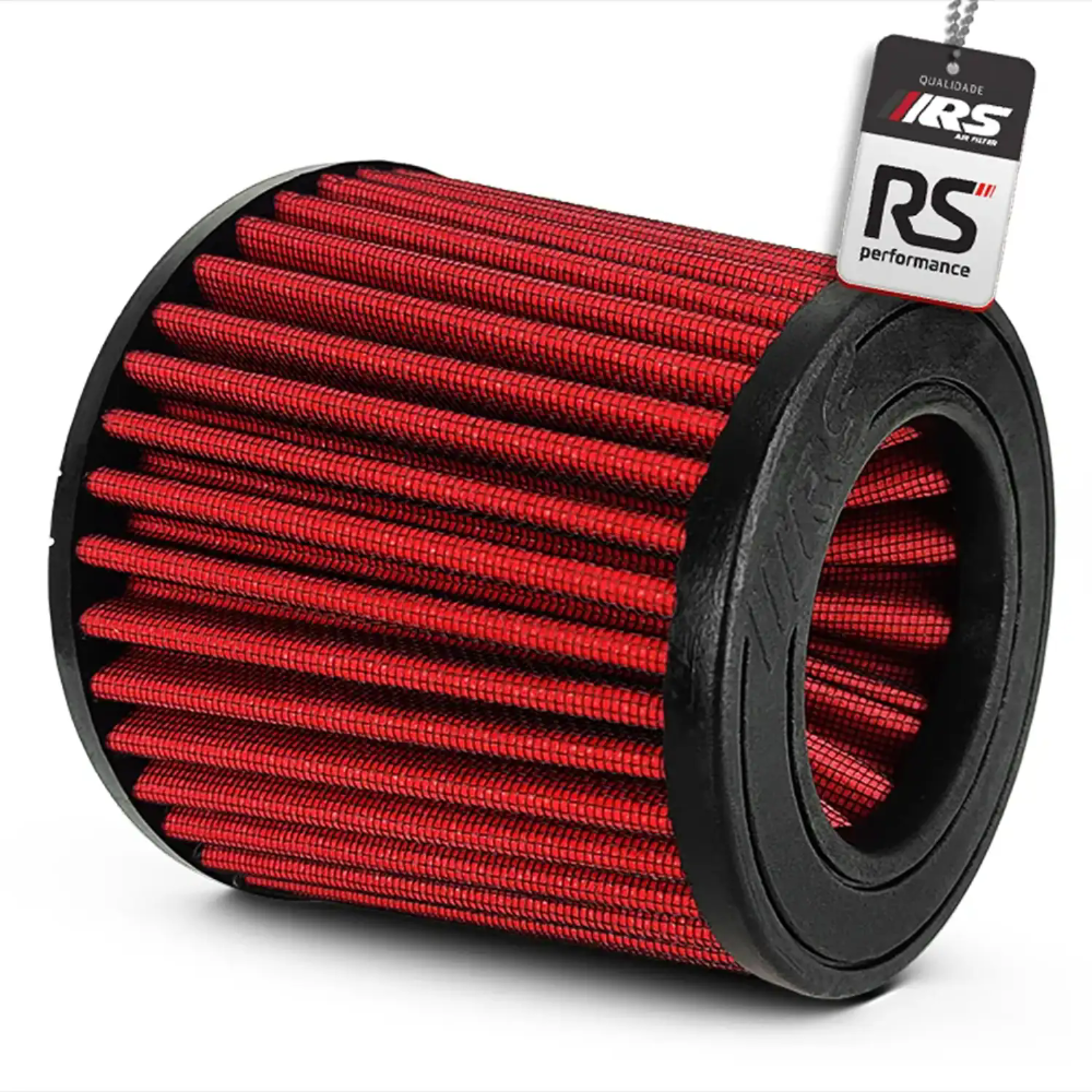 Filtro De Ar Esportivo Duplo Fluxo 3 Polegadas Vermelho