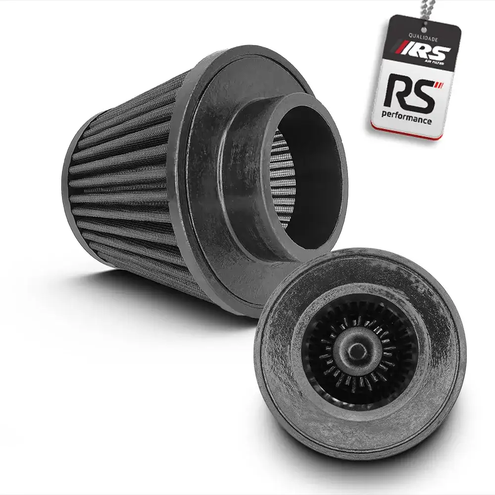 Filtro Esportivo Cônico Duplo Fluxo Universal 3'' 120mm