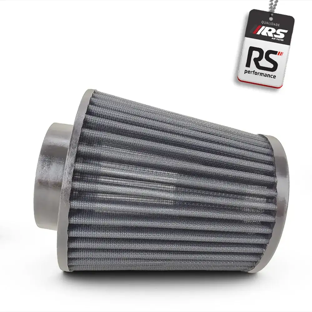 Filtro Esportivo Cônico Duplo Fluxo Universal 3'' 150mm