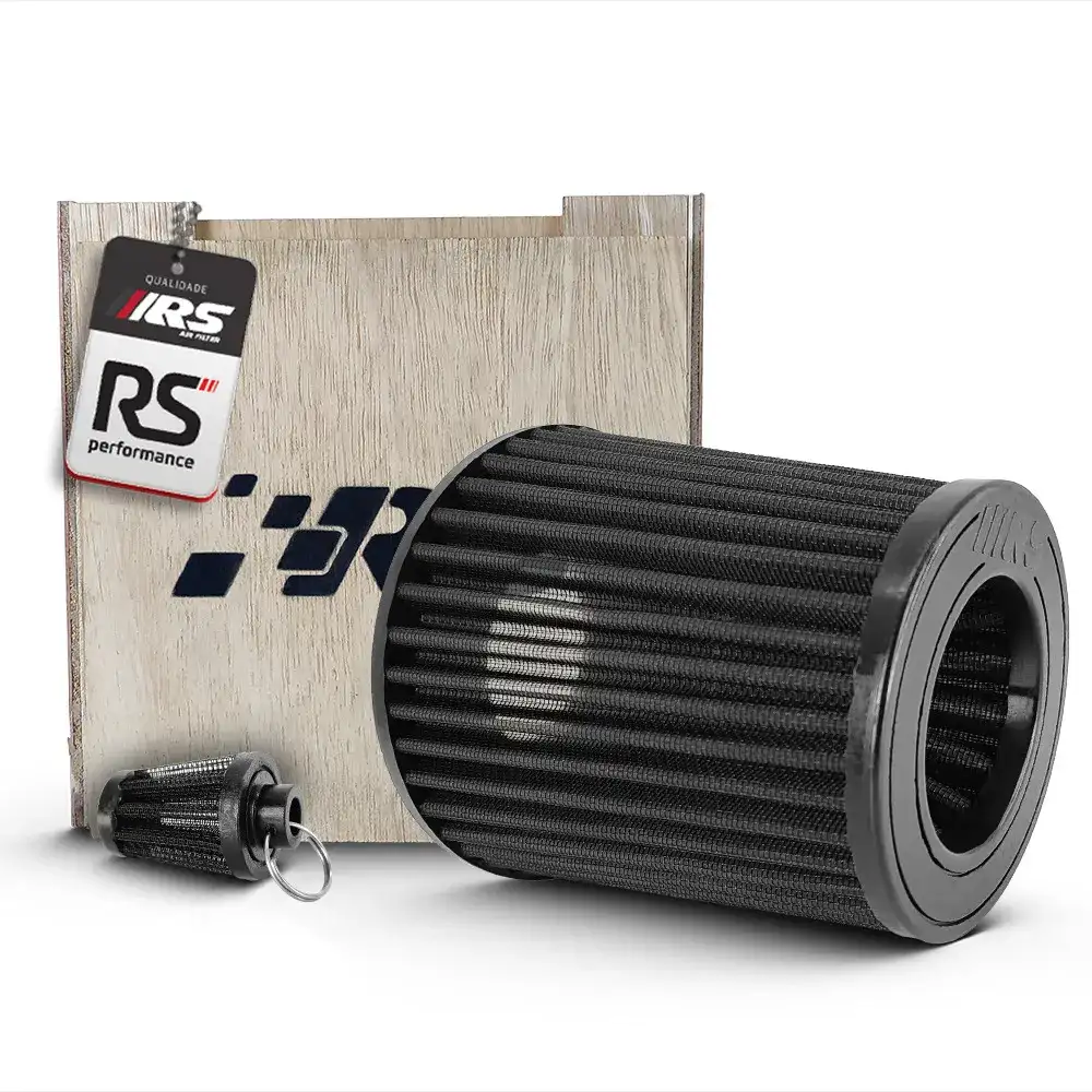 Filtro Esportivo Cônico Duplo Fluxo Universal 3'' 150mm