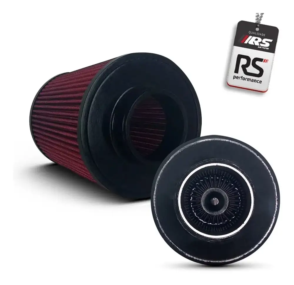 Filtro De Ar Esportivo Duplo Fluxo Rsd70200 Vermelho