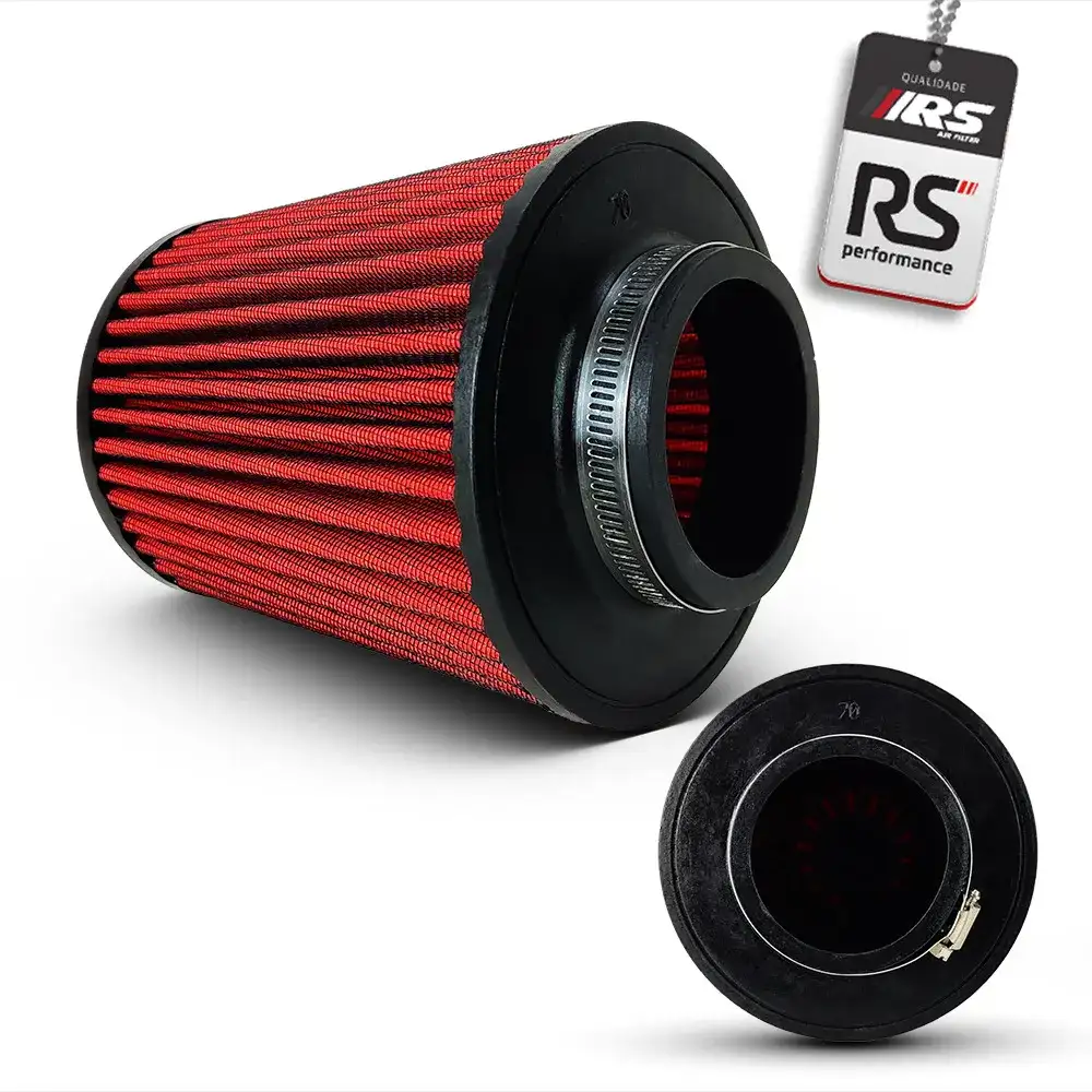 Filtro De Ar Esportivo Duplo Fluxo Rsd70150 Vermelho
