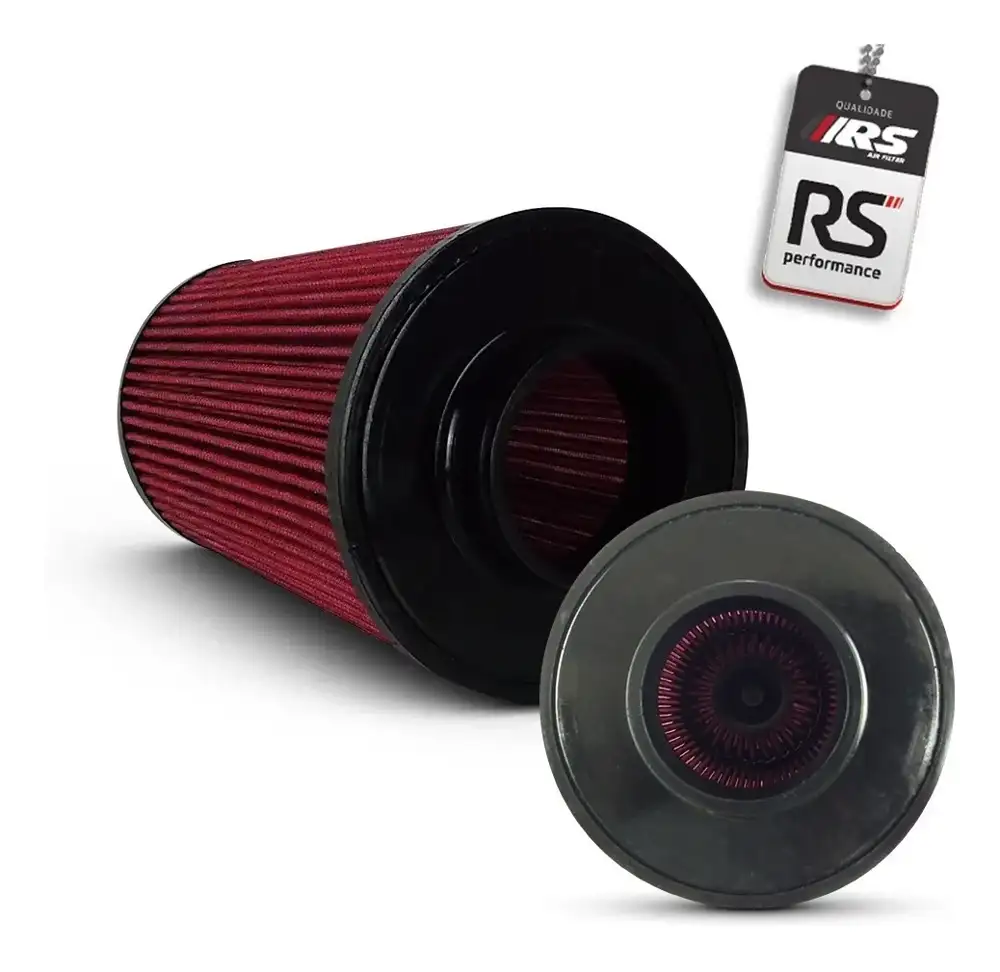 Filtro De Ar Esportivo Duplo Fluxo Rsd65200 Vermelho