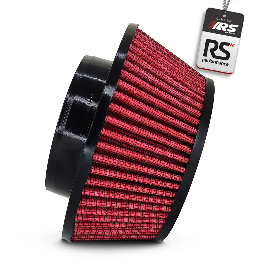 Filtro Esportivo Para Turbina Rsc8560 Vermelho Rs Filtros