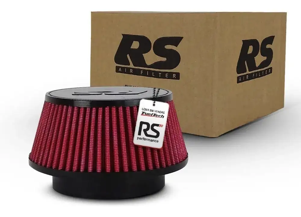 Filtro Esportivo Para Turbina Rsc9060 Vermelho