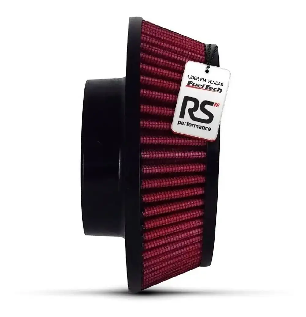 Filtro De Ar Esportivo Para Turbina 2,75 Polegadasvermelho