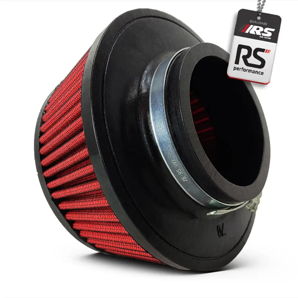 Filtro Esportivo De Ar Para Turbina 2,75 Polegadas Vermelho
