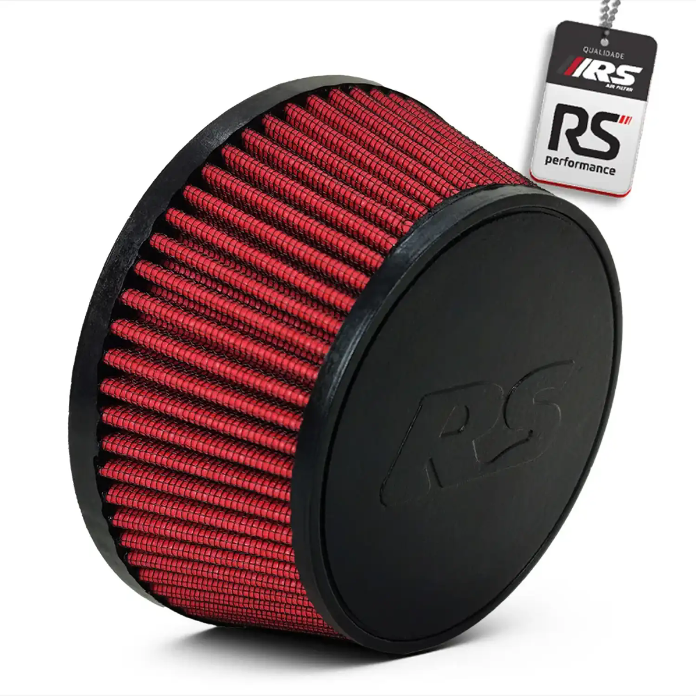 Filtro De Ar Esportivo Para Turbina 2,5 Polegadas Vermelho