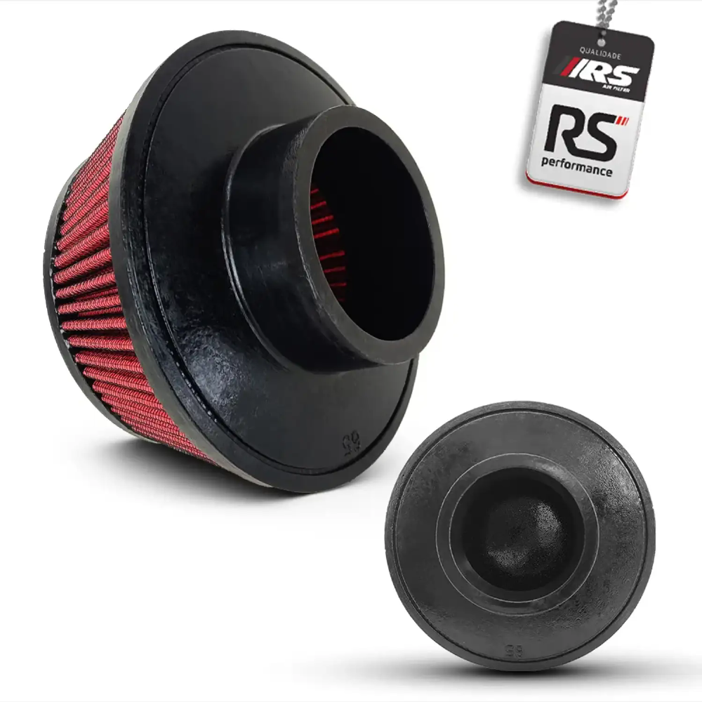 Filtro De Ar Esportivo Para Turbina 2,5 Polegadas Vermelho