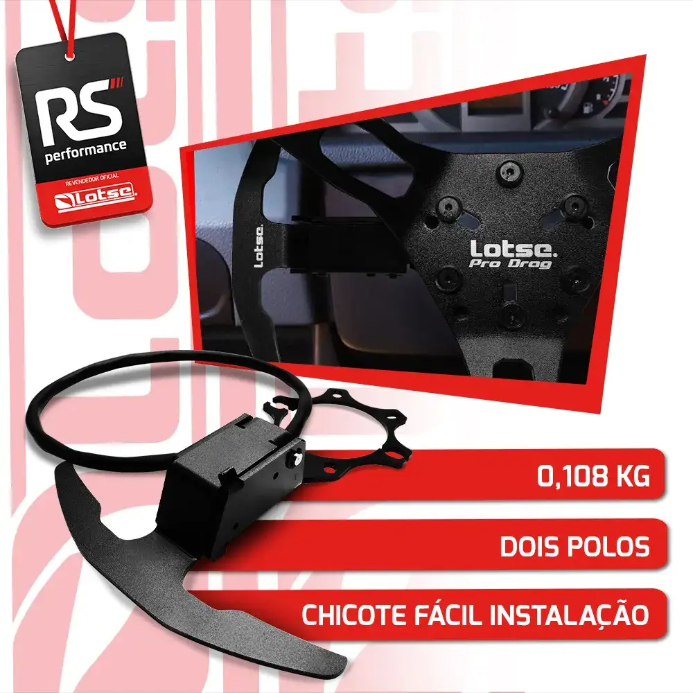 NEW STEP PRETO (ACIONAMENTO TIPO "BORBOLETA")