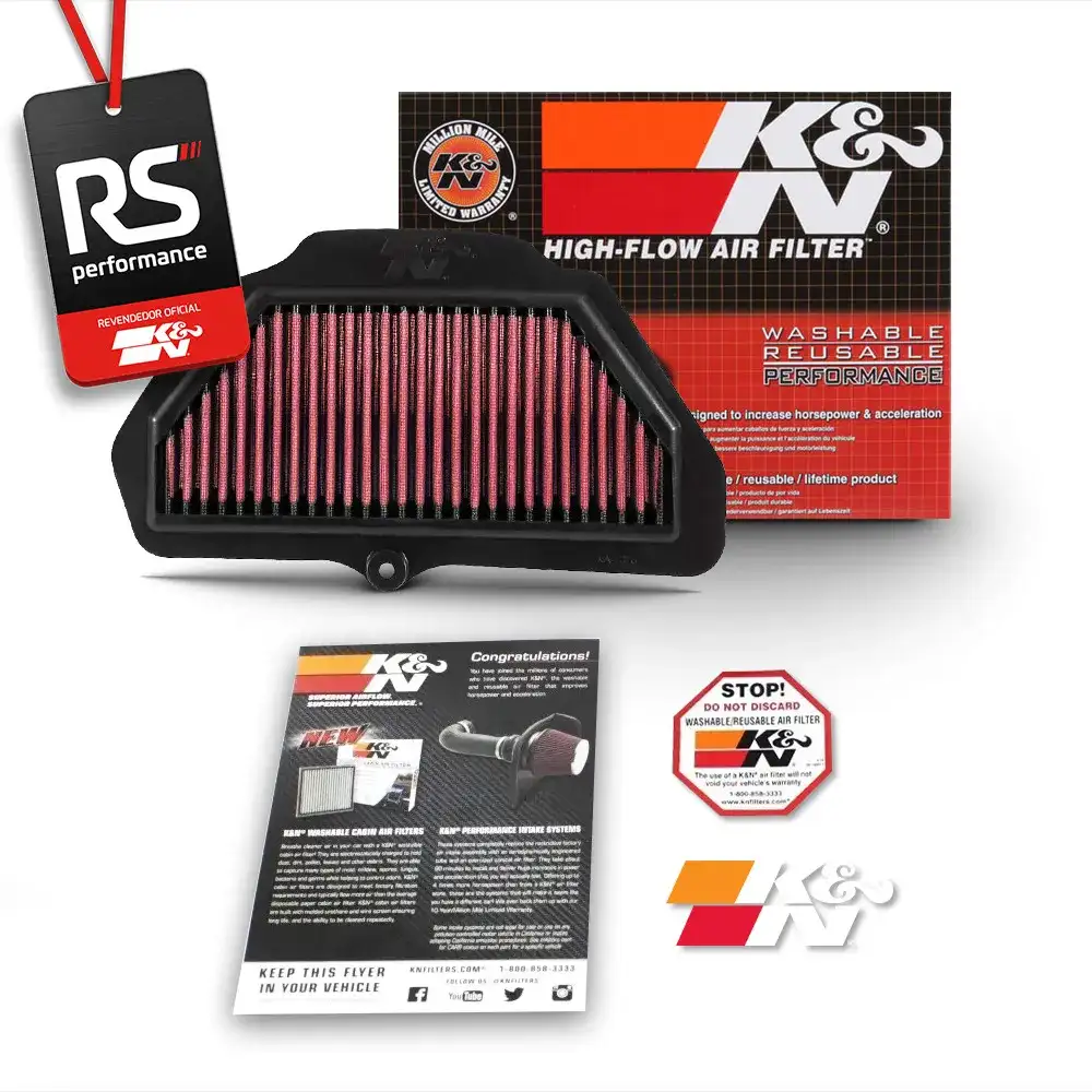 Filtro De Ar Esportivo Inbox K&n Kawasaki Ninja Zx10r Zx-10r