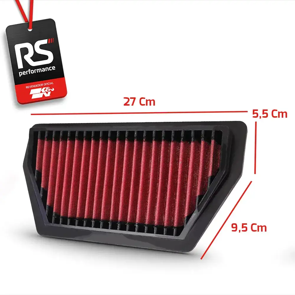 Filtro De Ar Esportivo Inbox K&n Moto Honda Cbr600rr / Ra