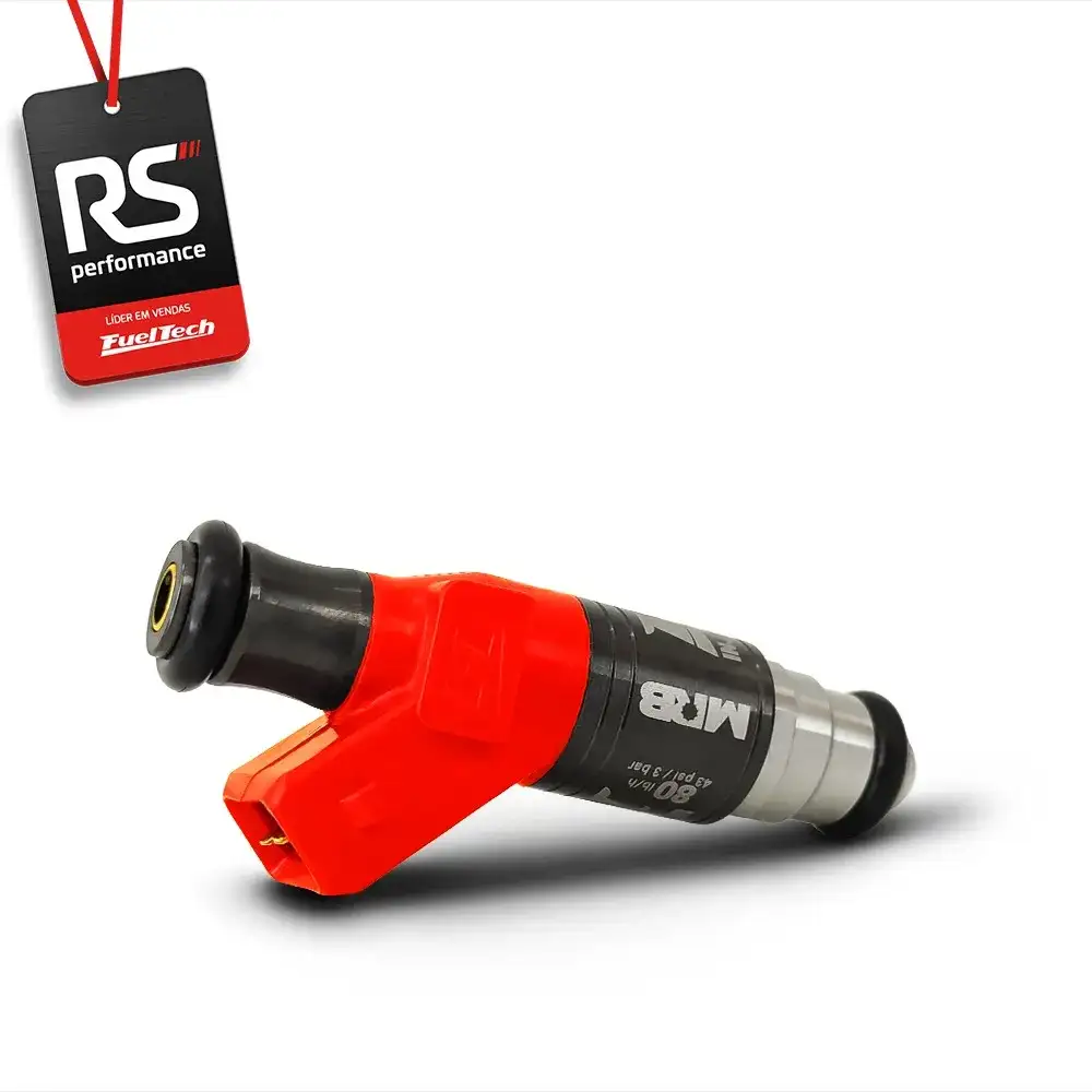 Kit 8 Bicos Injetores Alta Impedância Ft Injector - 80lbs/h