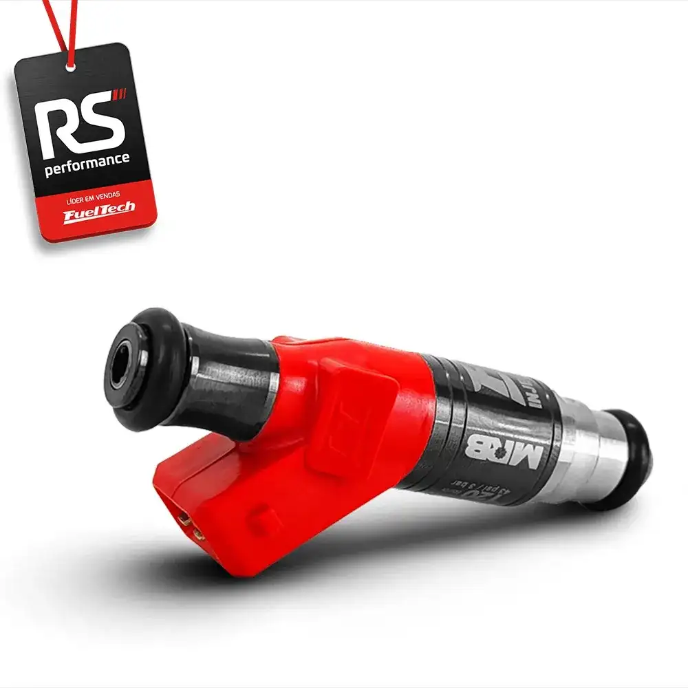 Kit 8 Bicos Injetores Alta Impedância Ft Injector - 120lbs/h