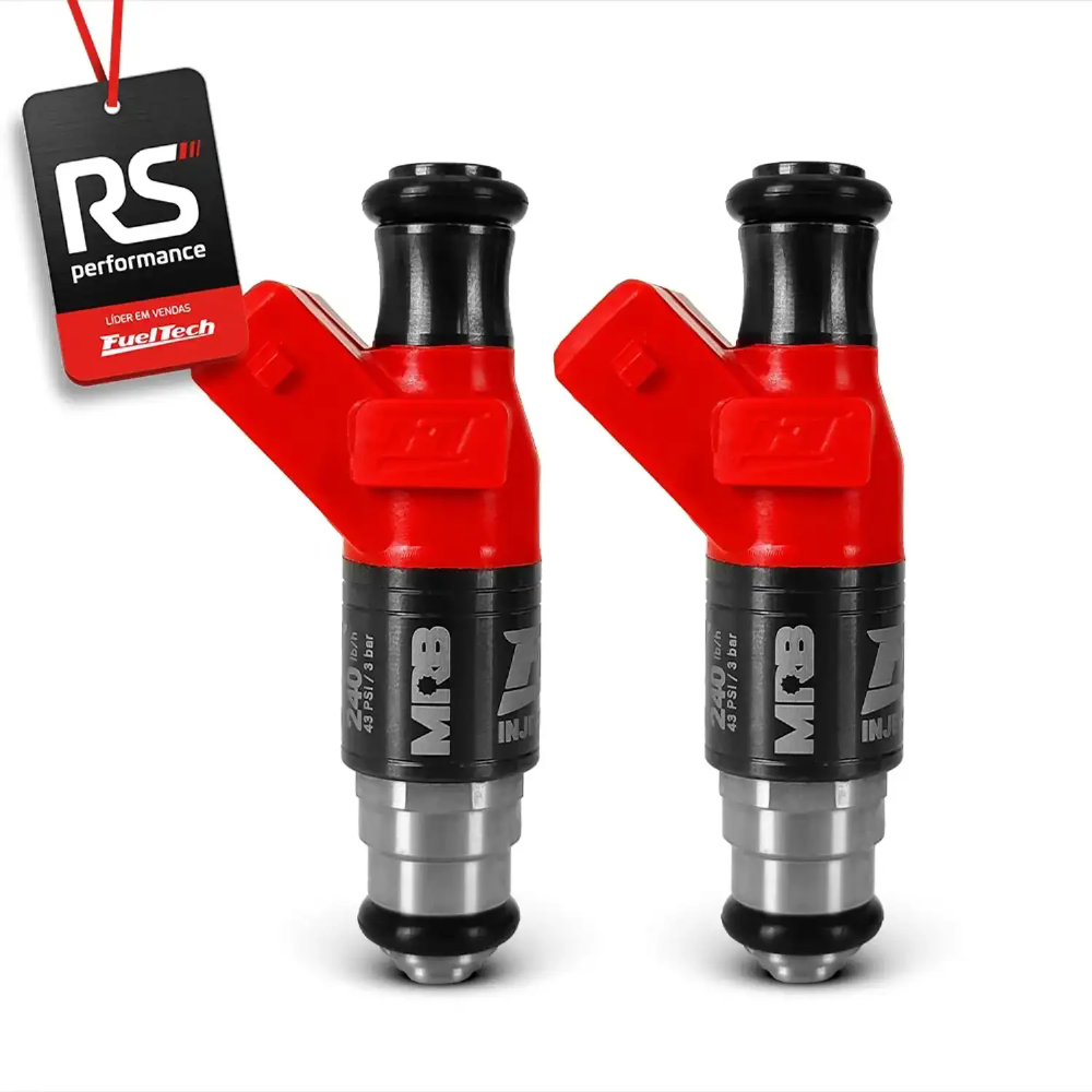 Kit 2 Bicos Injetores Alta Impedância Ft Injector - 230lbs/h