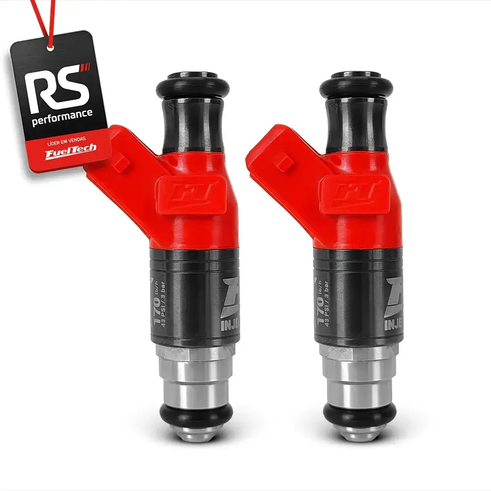Kit 2 Bicos Injetores Alta Impedância Ft Injector - 170lbs/h