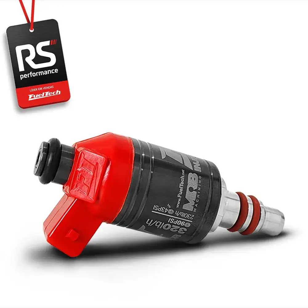 Kit 4 Bicos Injetores Baixa Impedância Ft Injector 320lbs/h