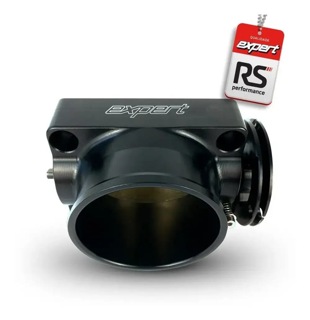 Corpo De Borboleta Tbi 70mm Preto Expert Para Fueltech