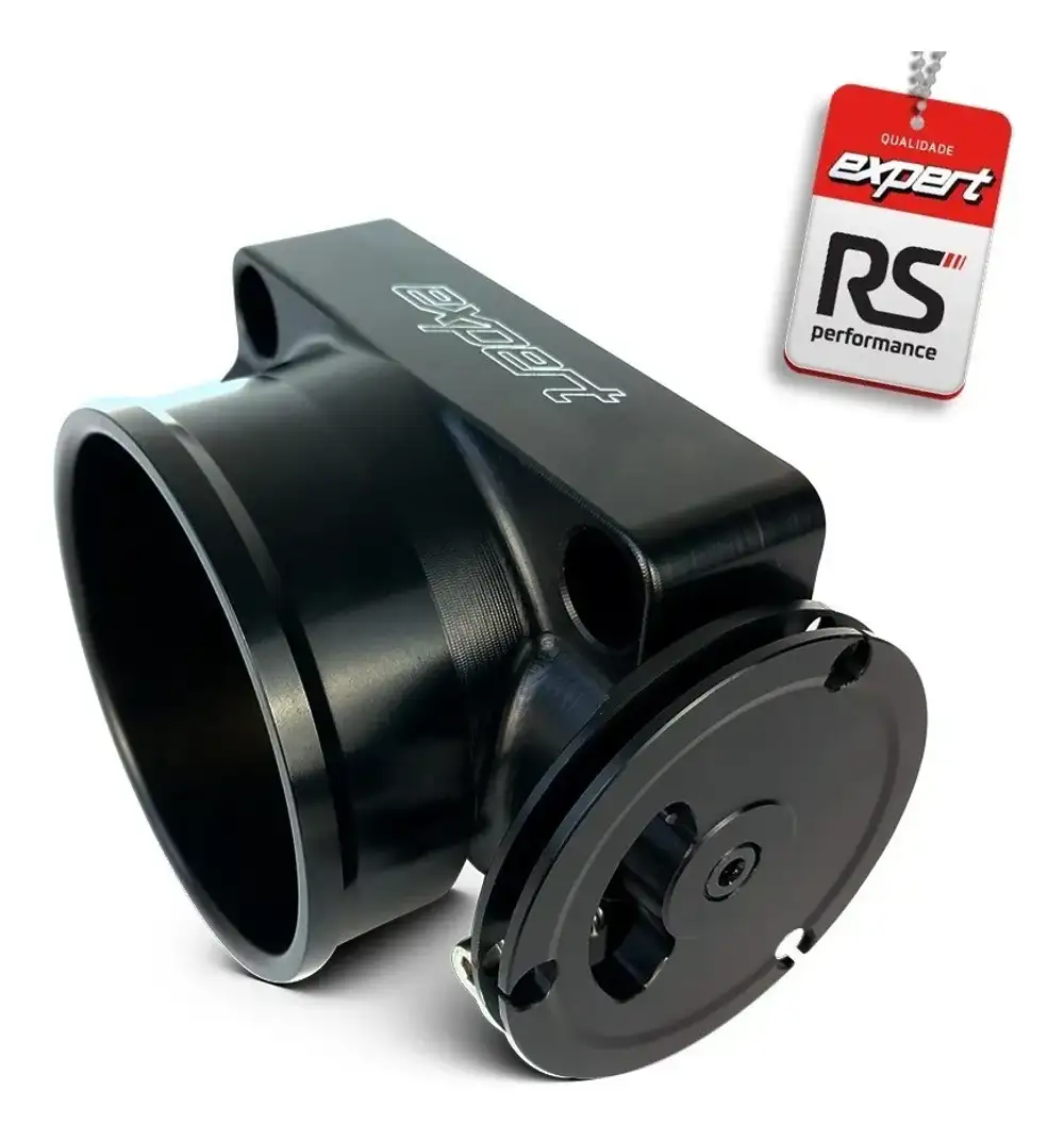Corpo De Borboleta Tbi 70mm Preto Expert Para Fueltech