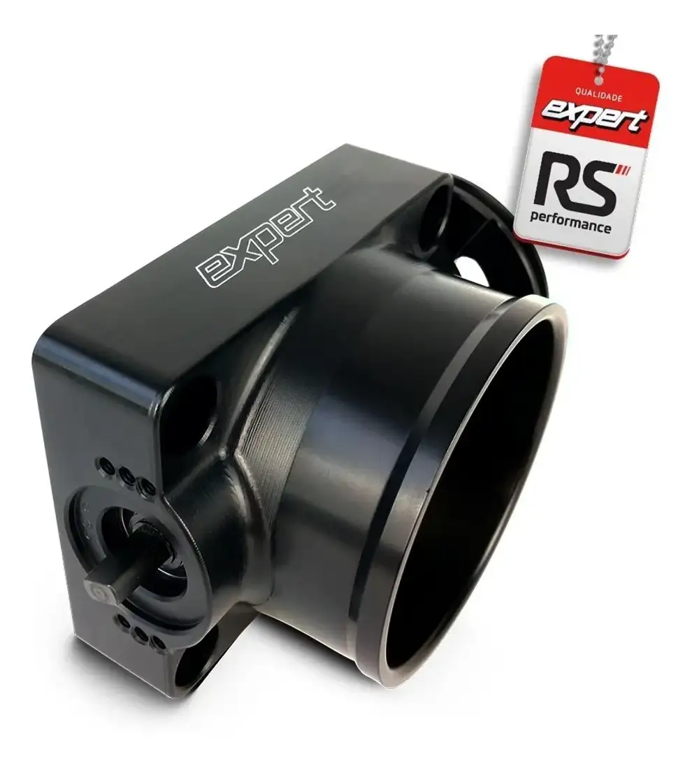 Corpo De Borboleta Tbi 70mm Preto Expert Para Fueltech