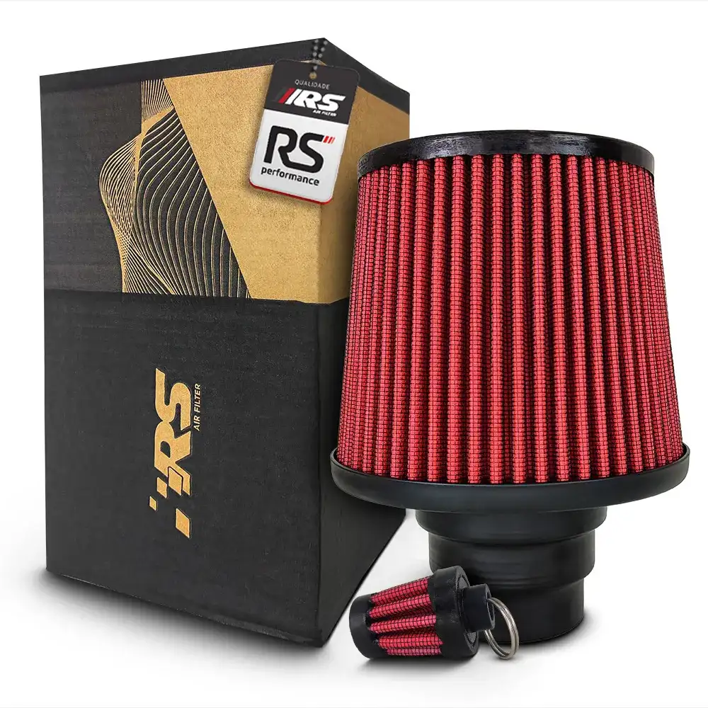 Filtro De Ar Esportivo Duplo Fluxo Multi678rsd Vermelho