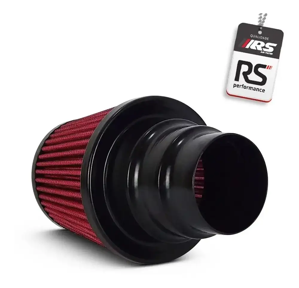 Filtro De Ar Esportivo Duplo Fluxo Multi678d Vermelho