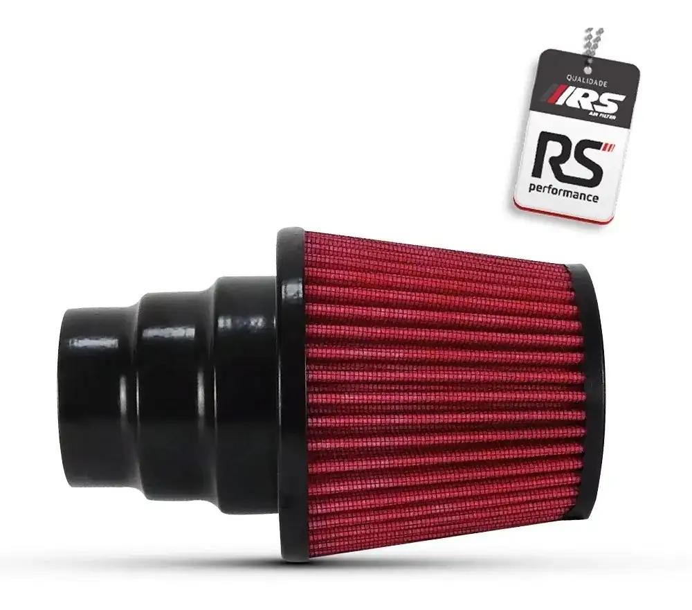 Filtro De Ar Esportivo Duplo Fluxo Multi678d Vermelho
