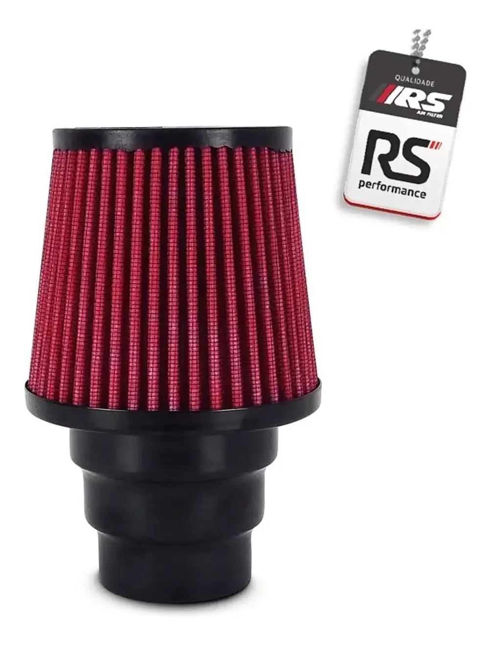 Filtro De Ar Esportivo Duplo Fluxo Multi678d Vermelho