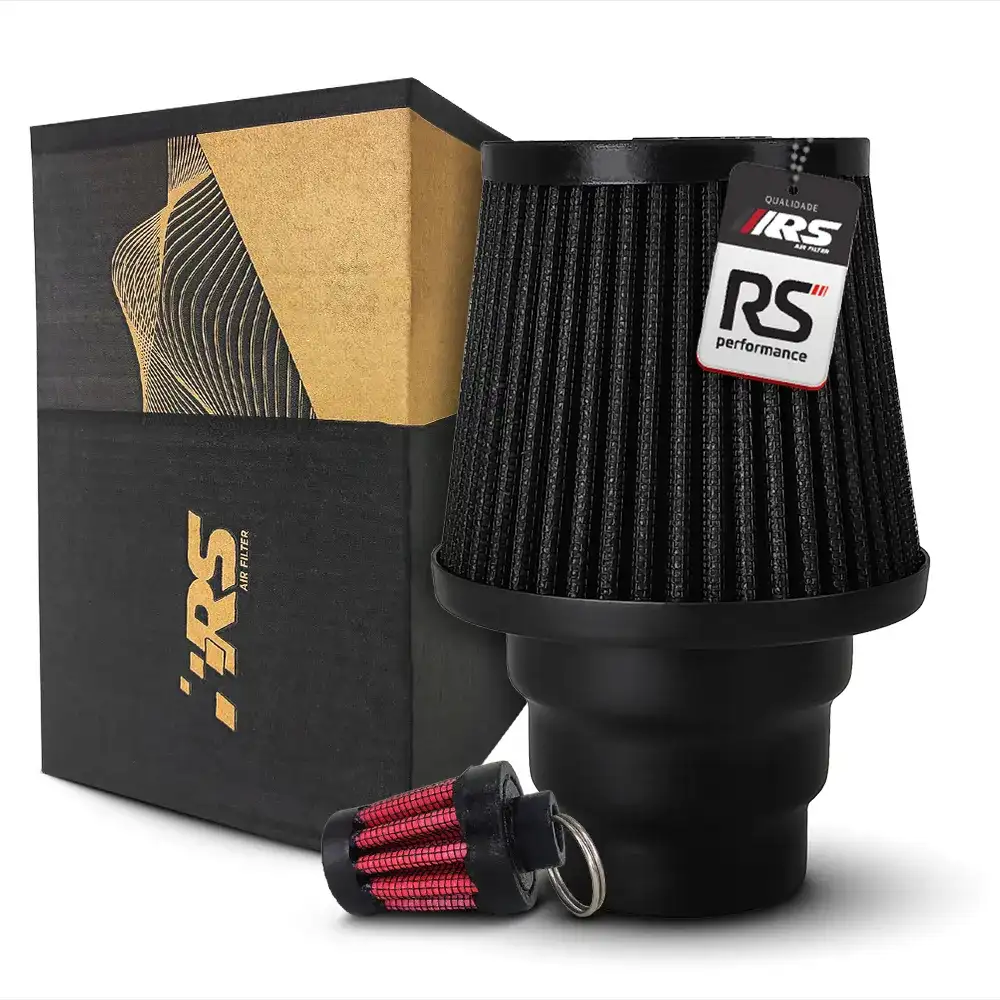 Filtro De Ar Esportivo Duplo Fluxo 2,5 2,75 3,0 Polegadas