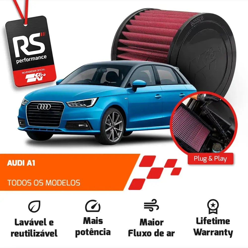Filtro De Ar Esportivo K&n Inbox Audi A1 1.4 Todos E-2997