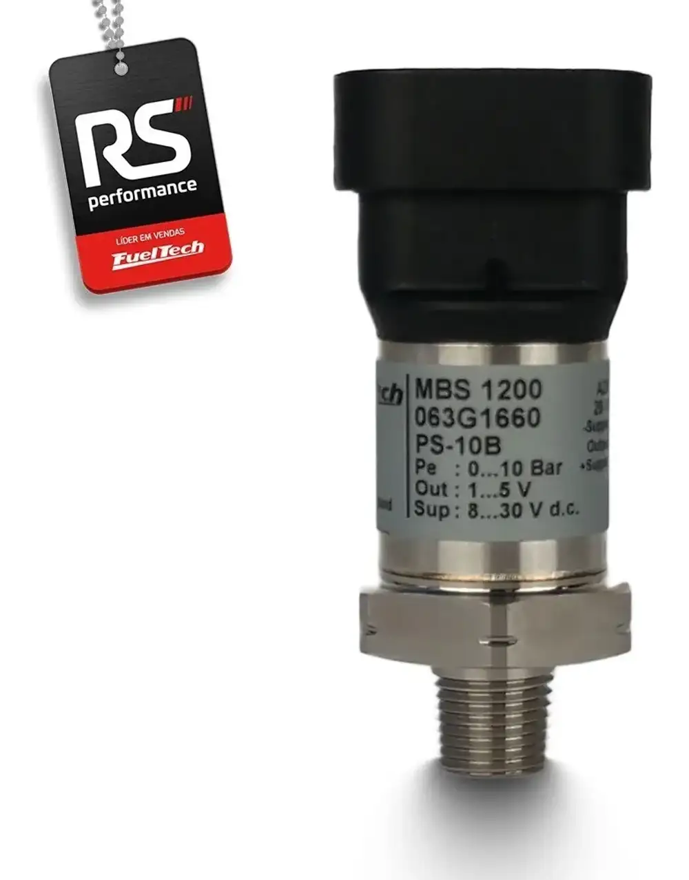 Kit de 2 Sensores De Pressão Ps-10b Fueltech Com 2 Conectores