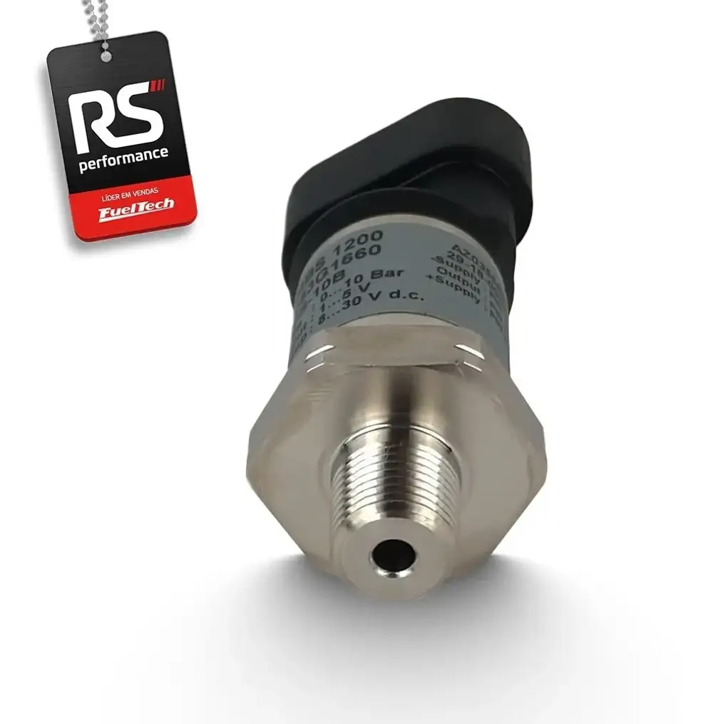 Kit de 2 Sensores De Pressão Ps-10b Fueltech Com 2 Conectores