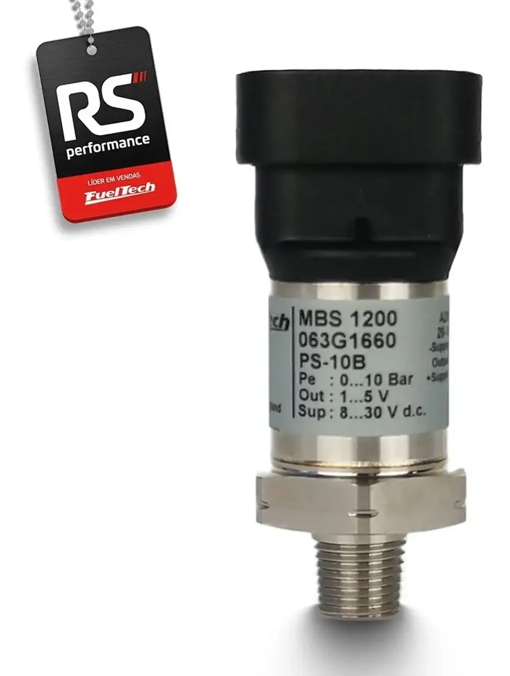 Kit Sensor De Pressão Ps-10b Fueltech Com Conector