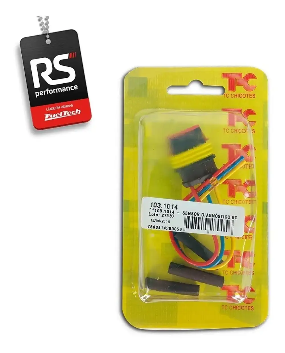 Kit Sensor De Pressão Ps-10b Fueltech Com Conector