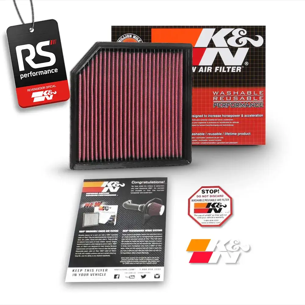 Filtro De Ar Esportivo Inbox K&n Volvo Xc40 1.5 / 2.0