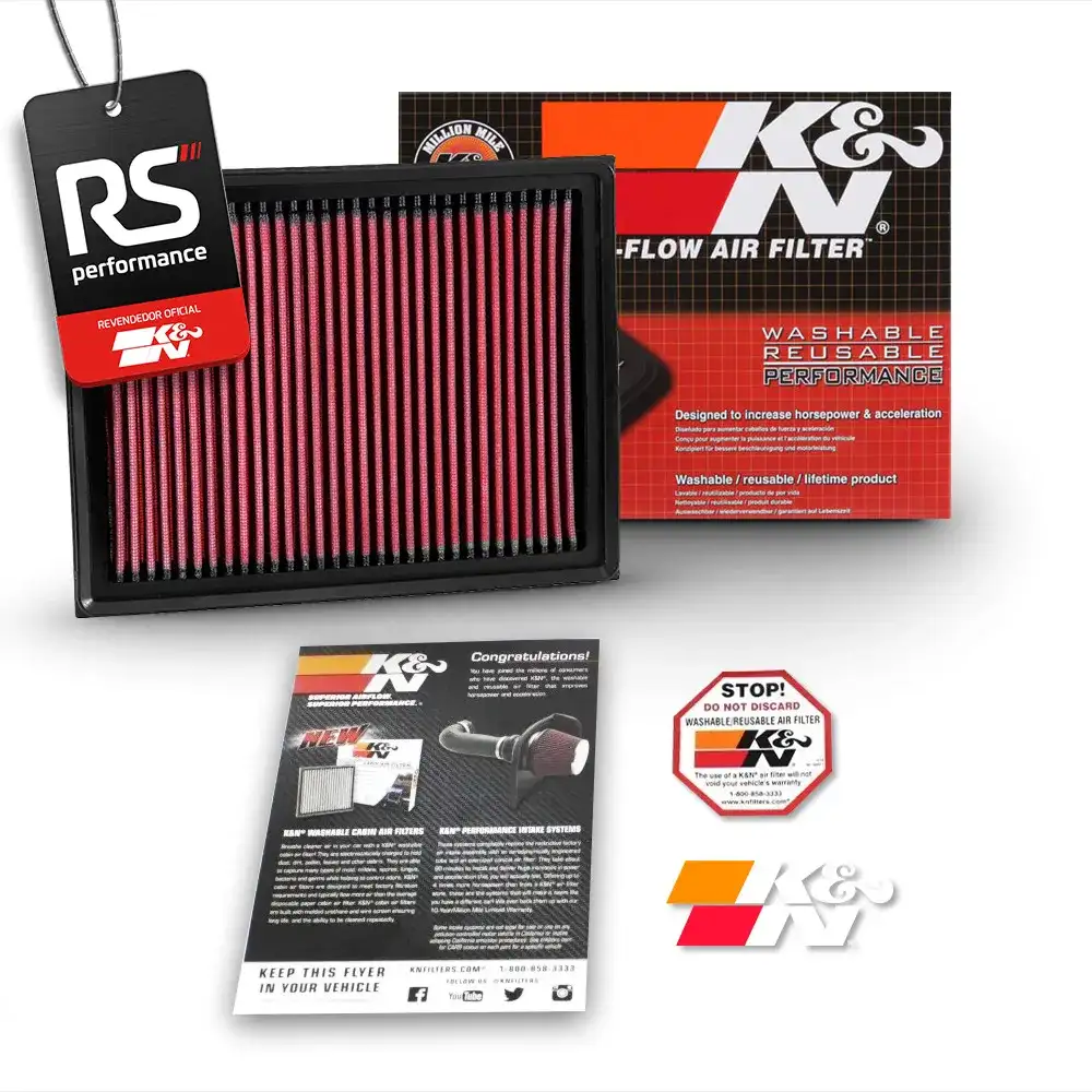 Filtro De Ar Esportivo Inbox K&n Nissan Frontier 2.3
