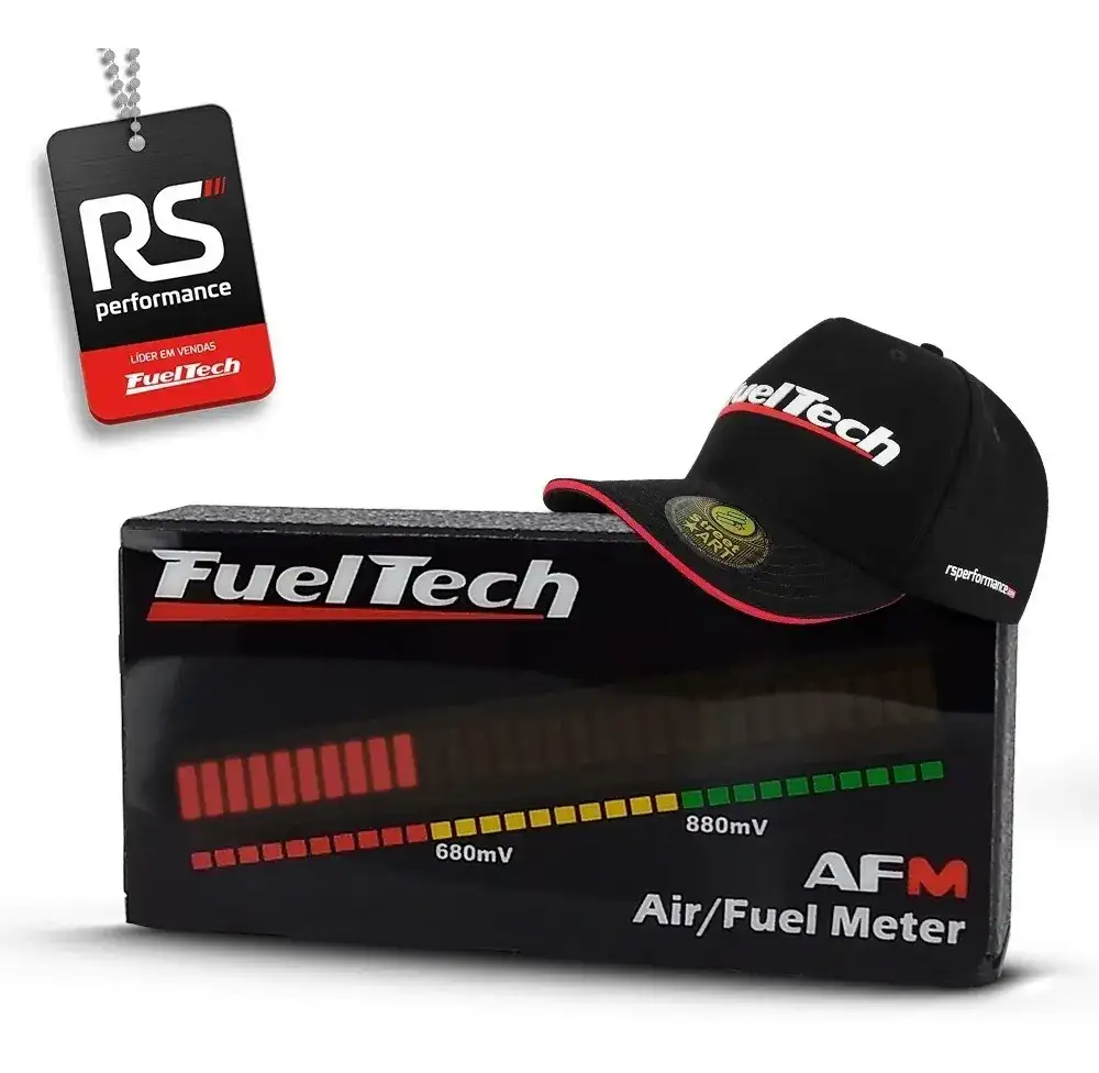 Fueltech Digital Air Fuel Meter - Hallmeter + Kit Brindes