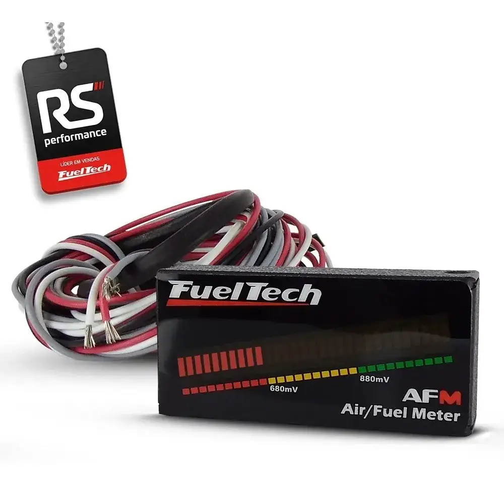 Fueltech Digital Air Fuel Meter - Hallmeter + Kit Brindes