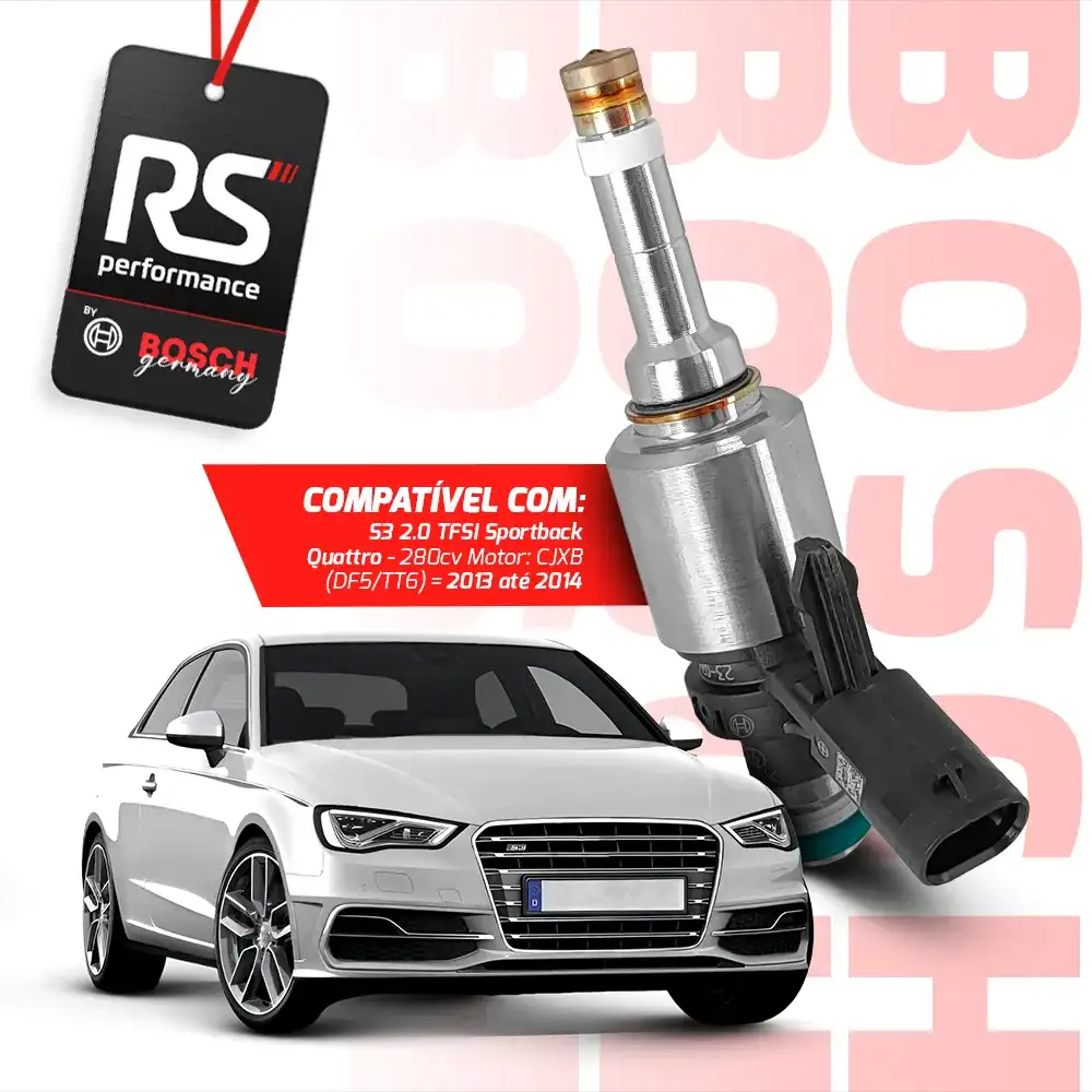 Válvula Injeção Direta Bosch Audi S3 2.0 Tfsi 280cv 2013-14