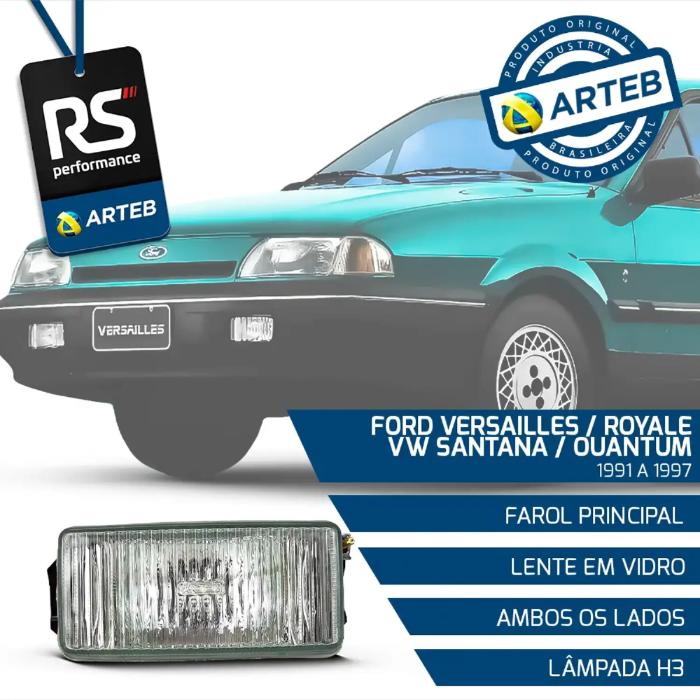 Farol Neblina Quantum Santana Royale Versailes Spruce 91/97