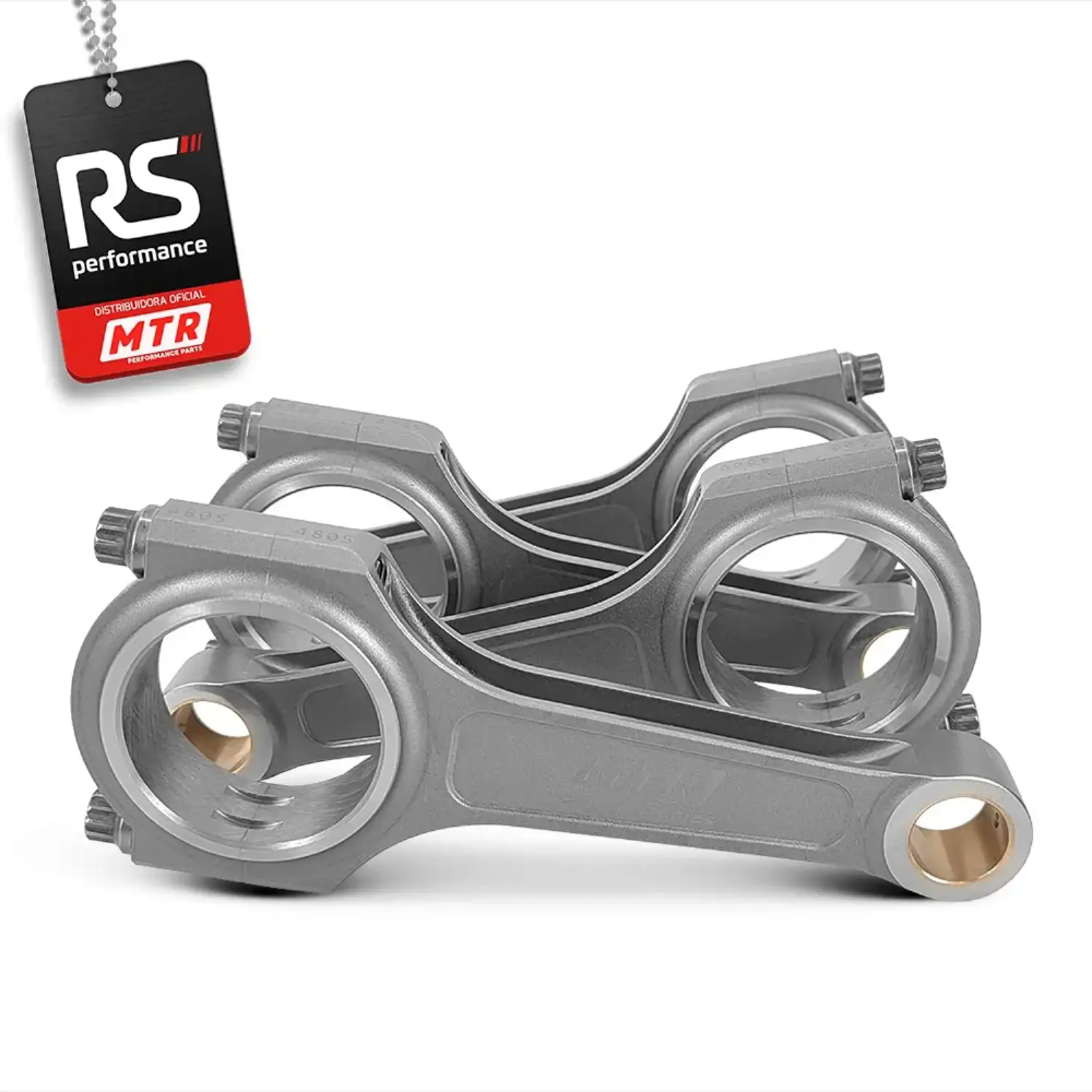 Jogo de Bielas LIGHT SERIES para motores GM  - 129mm / pino Ø 18mm Até 800cv