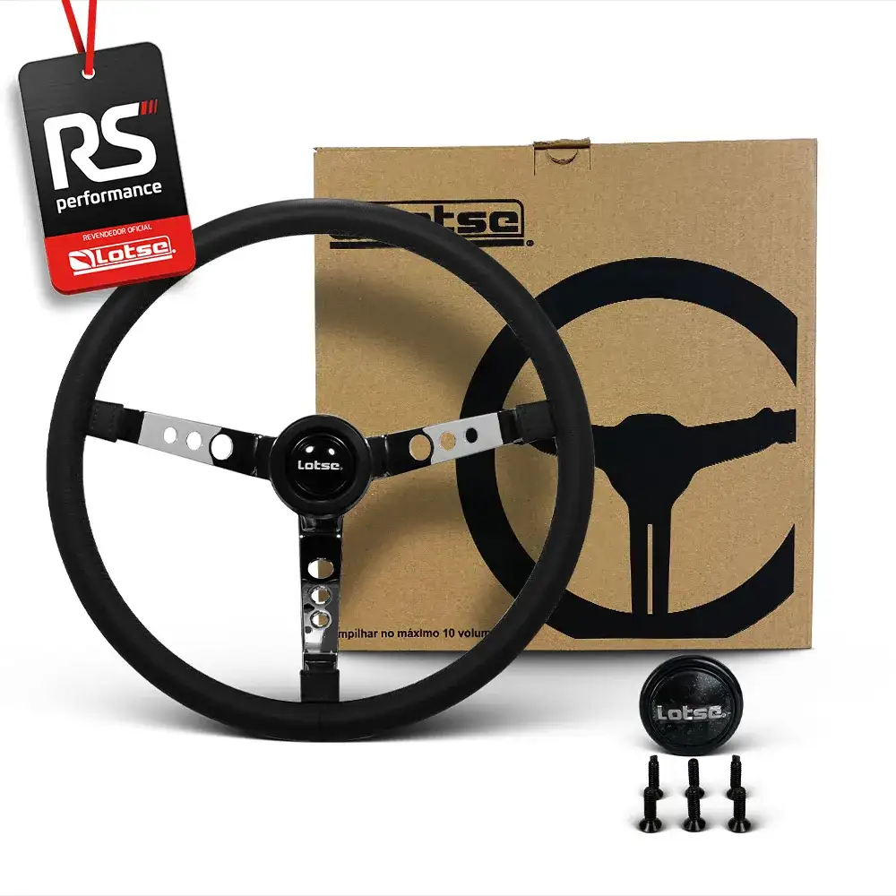 VOLANTE LOTSE BIG BLOCK "S" PRETO