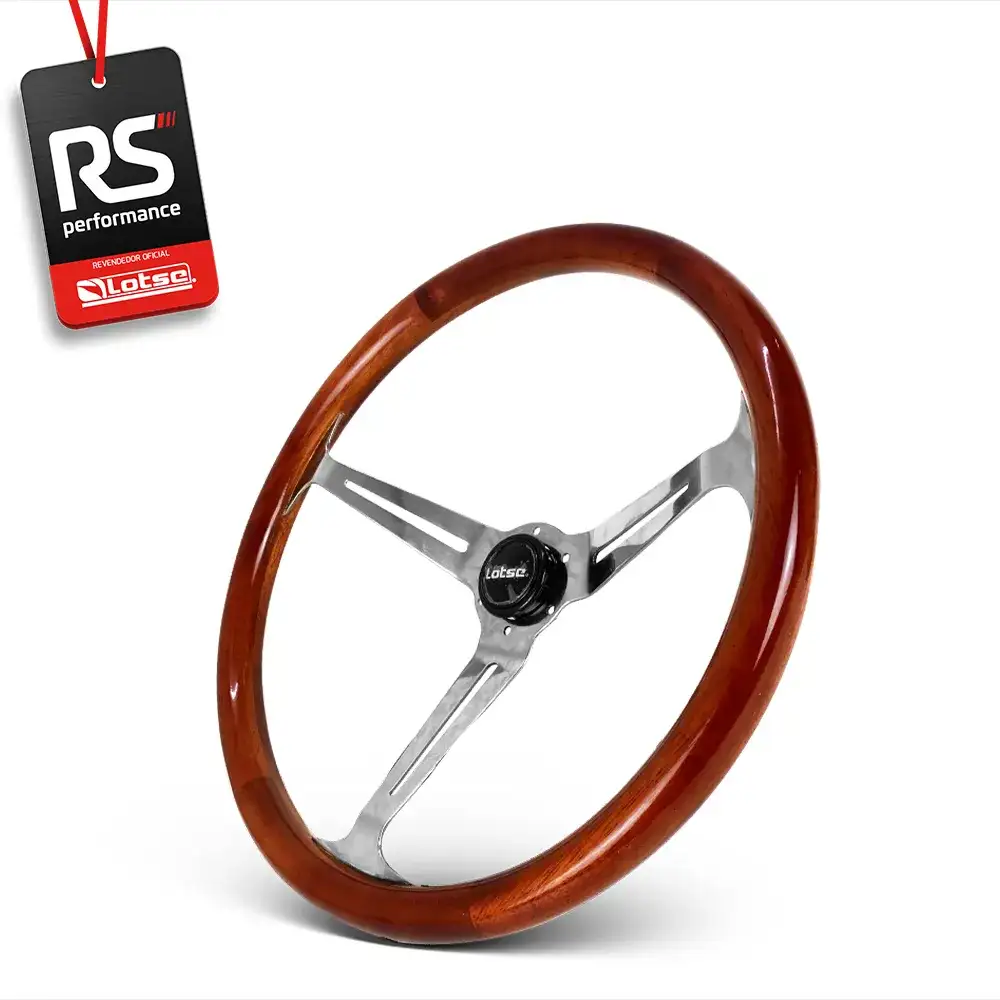 VOLANTE BOXER WOOD (INOX)