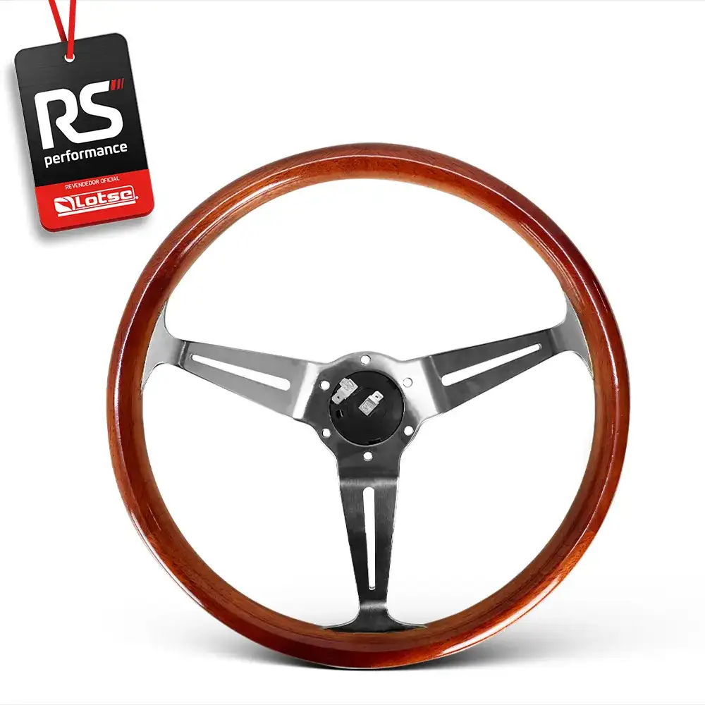 VOLANTE BOXER WOOD (INOX)