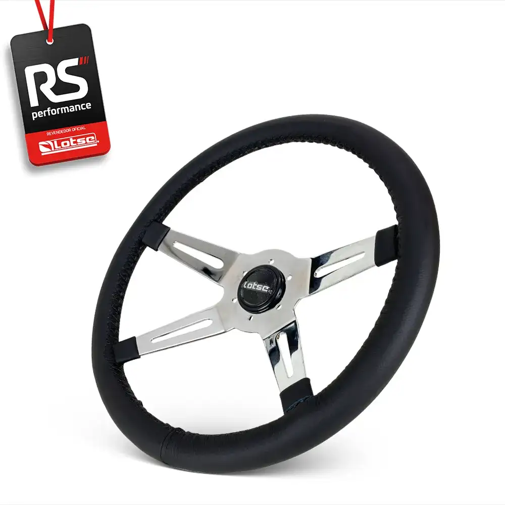 VOLANTE LOTSE FOUR PRETO (CROMO)