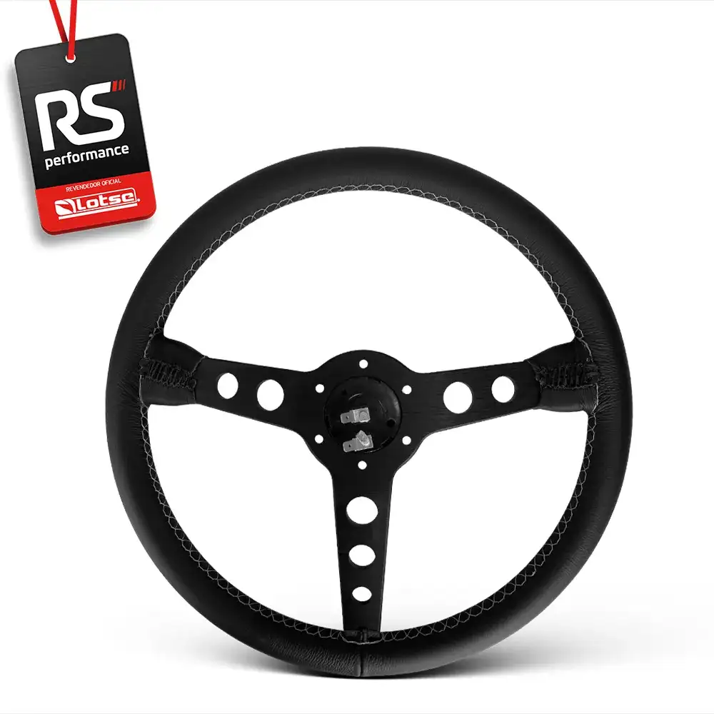 VOLANTE LOTSE LEMANS PRETO