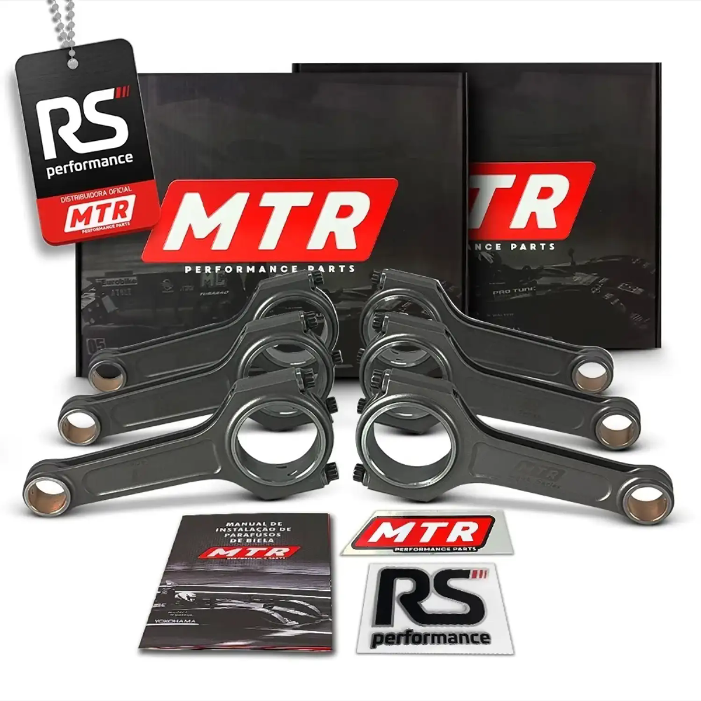 Kit 6 Bielas Mtr Opala Light Series 152,4mm Pino 23,5 900cv